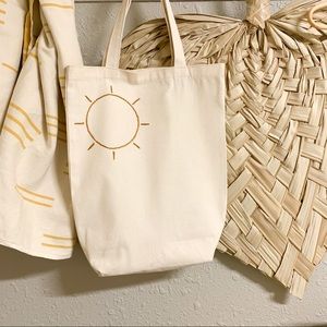 Embroidered Tote Bag / Canvas Tote / Women’s Purse
